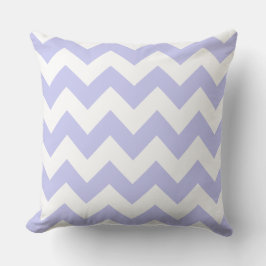 Baby Blue Zig Zag Streifenkissen Kissen