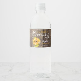 Baby blüht elegante Wasserfarben-Sonnenblume