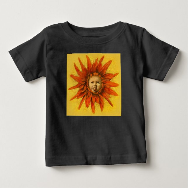 Baby Blume Baby Jersey T - Shirt (Vorderseite)