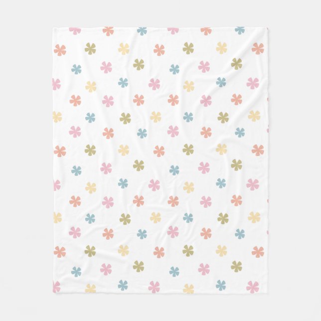 Baby Blume Fleece Blanket (Vorderseite)