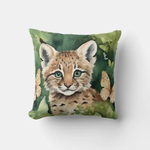 Baby Bobcat Girls Kissen