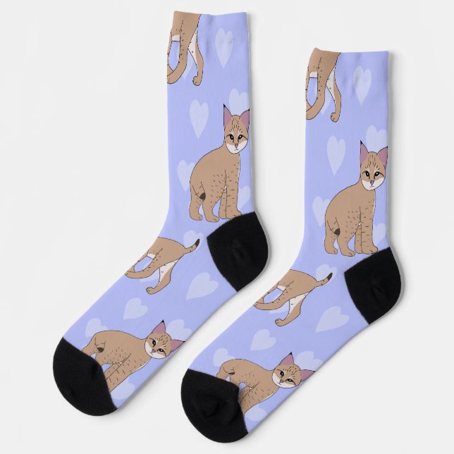 Baby Bobcats Socken (Linkes Detail)