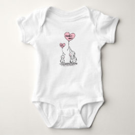 Baby Body Anzug: Papys Mädchen Mamas Prinzessin Strampler