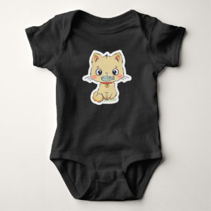 Baby-Body aus Jersey Baby Strampler