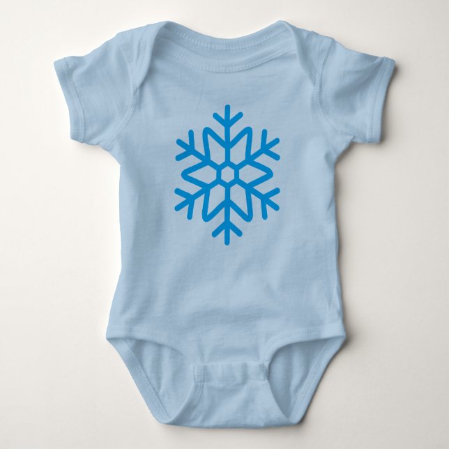 Baby Body Blue Baby Strampler (Vorderseite)