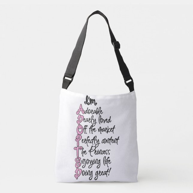 Baby - Body-Cross-Bag, Mittel Tragetaschen Mit Langen Trägern (Vorderseite)