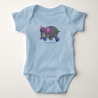 Baby-Body Elephant Baby Strampler