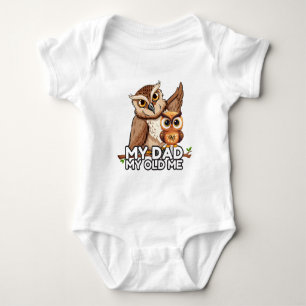 Baby-Body : Mein Papa, mein altes Ich (weiß) Baby Strampler