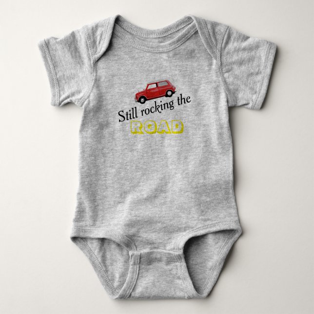 Baby Body Mini Cooper  Strampler (Vorderseite)