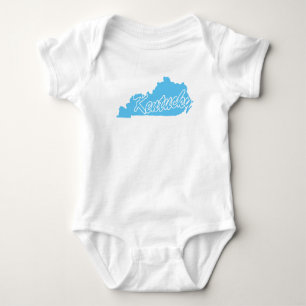 Baby-Body mit Umriss von Kentucky Baby Strampler