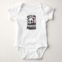 Baby-Body – Nur ein Mädchen, das Pandas liebt