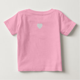 Baby-Body "pcog" rund mit Bibelvers & Herz Baby T-shirt