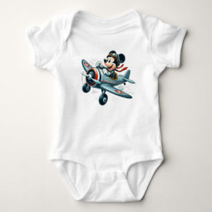 Baby Bodyssuits mickey mouse fun Cartoon Strampler