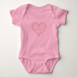 Baby-Bodysuit: 99 Namen von Allah (arabisch) Baby Strampler