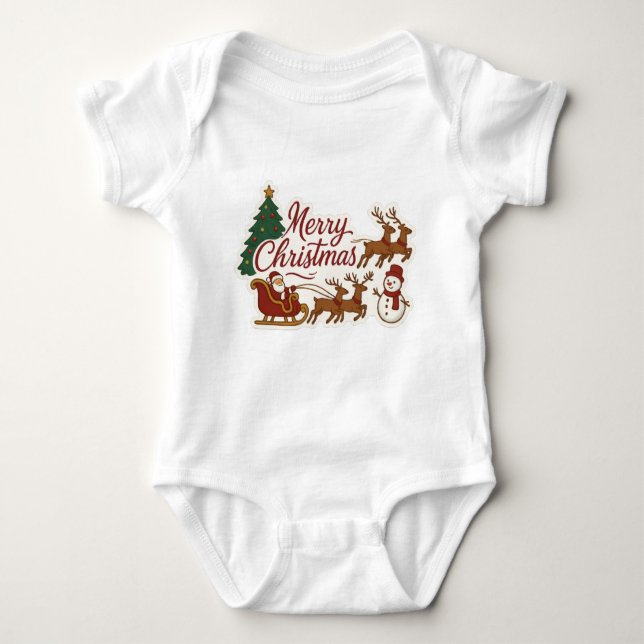 Baby Bodysuit Baby Strampler (Vorderseite)