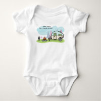BABY BODYSUIT CAMPING CAMPER FAMILY MATCHING