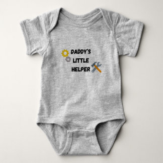 Baby Bodysuit "Daddy's Little Helper" Strampler