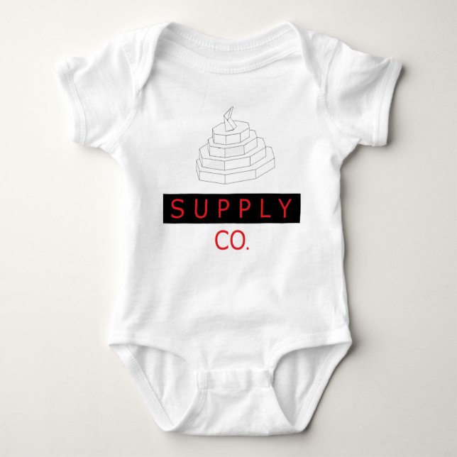 Baby-Bodysuit "der Diamant-" Versorgungs-Co. Baby Strampler (Vorderseite)