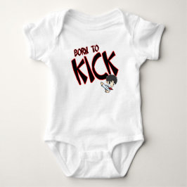 Baby-Bodysuit - geboren zu treten Baby Strampler