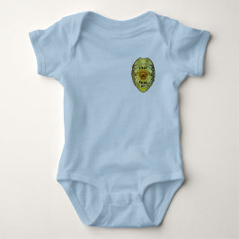 Baby Bodysuit Gekackt! Polizeikorb Baby Strampler