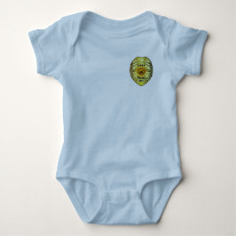 Baby Bodysuit Gekackt! Polizeikorb Strampler