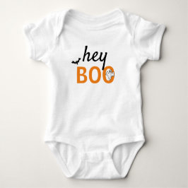 Baby Bodysuit - hey BOO Geist / Fleet Strampler
