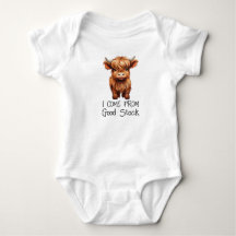 Baby Bodysuit I kommt aus gutem Stock Highland Cal
