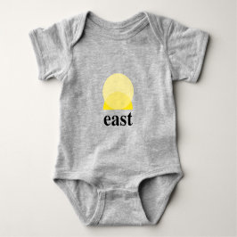 Baby Bodysuit in Hether Gray Baby Strampler