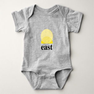 Baby Bodysuit in Hether Gray Baby Strampler