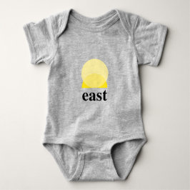 Baby Bodysuit in Hether Gray Strampler