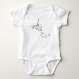 Baby-Bodysuit - Maus Baby Strampler