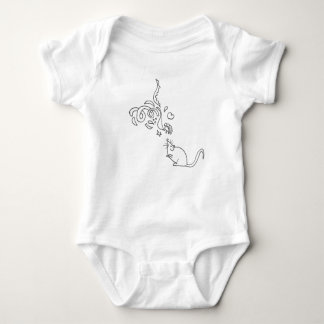 Baby-Bodysuit - Maus Baby Strampler