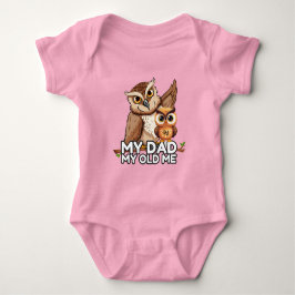Baby Bodysuit : Mein Vater Mein altes Ich (pink) Baby Strampler