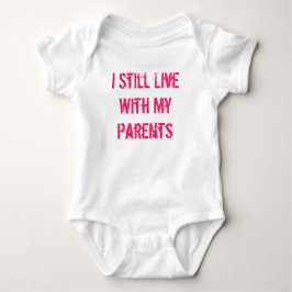 Baby Bodysuit, mit dem ich immer noch lebe, hat Ju Baby Strampler