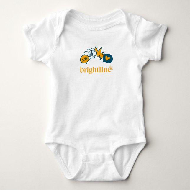 Baby - Bodysuit mit Illustration und Logo Baby Strampler (Vorderseite)