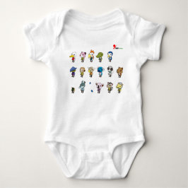 Baby Bodysuit mit Süße Figur Design - Adorabl Baby Strampler