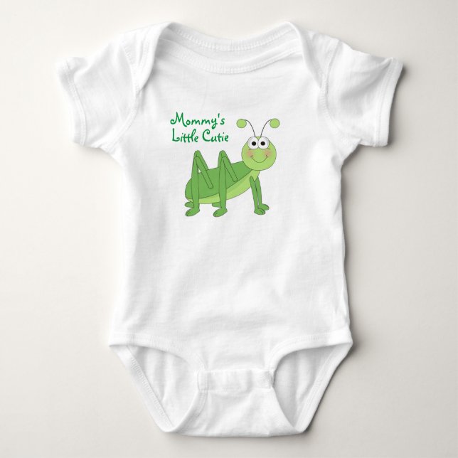 Baby Bodysuit/Niedlicher Grasshopper Baby Strampler (Vorderseite)