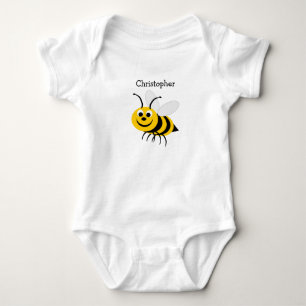 Baby Bodysuit Niedliches Bienendesign Strampler