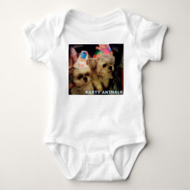 Baby Bodysuit Party Tiere von HAS Baby Strampler