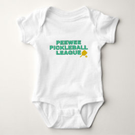 Baby Bodysuit Pickleball - Peewee League anpassen Strampler