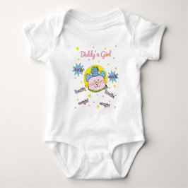 Baby Bodysuit Rootin' Tootin' Cowgirl personalize Baby Strampler