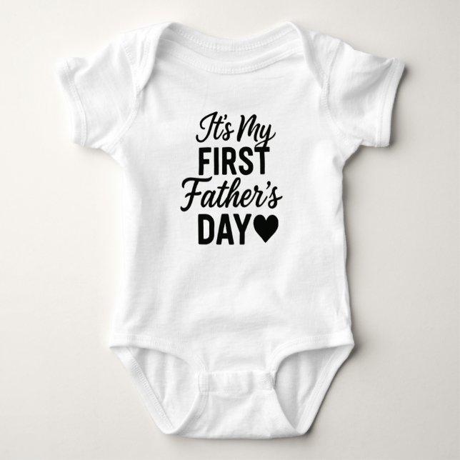 Baby Bodysuit - Säugling Jumpsuit for New Dads Strampler (Vorderseite)