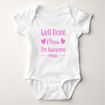 Baby Bodysuit Shirt, Well Down Mama Shirt, Baby Sh