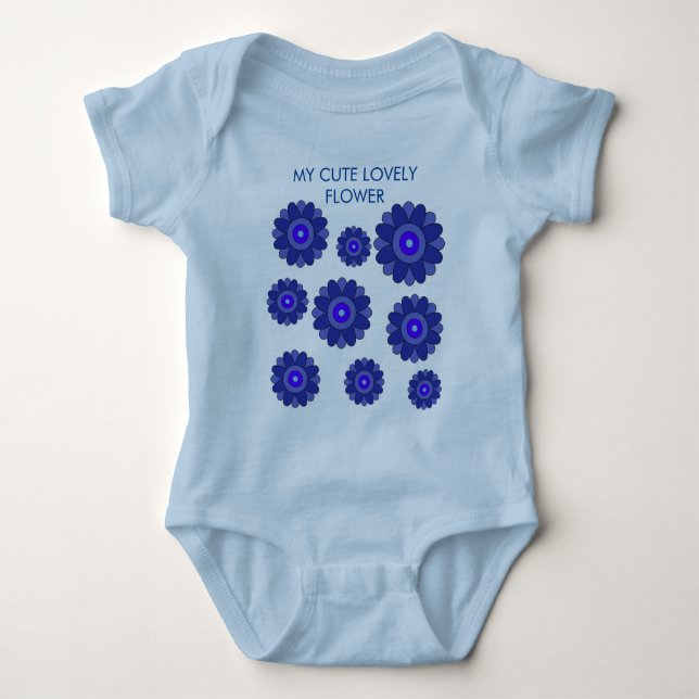 Baby Bodysuit Strampler (Vorderseite)