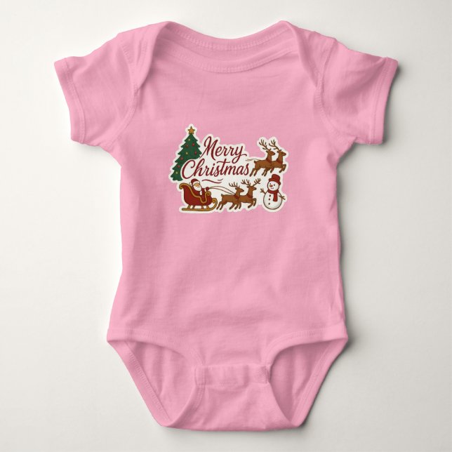 Baby Bodysuit Strampler (Vorderseite)