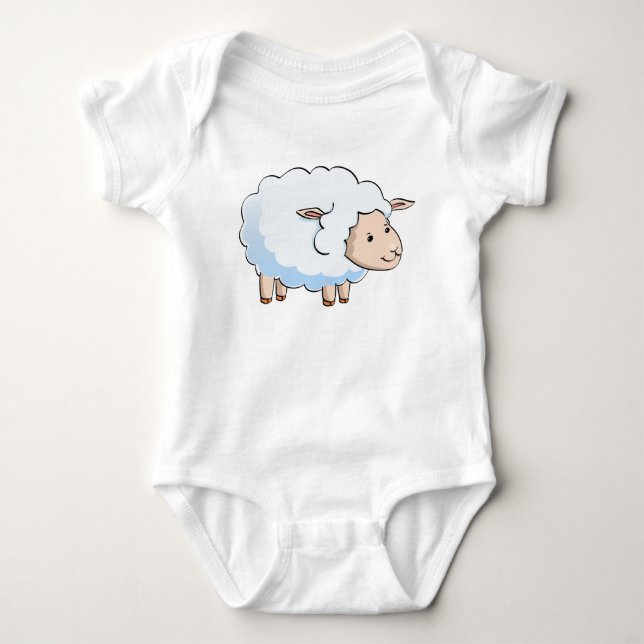 Baby Bodysuit Strampler (Vorderseite)