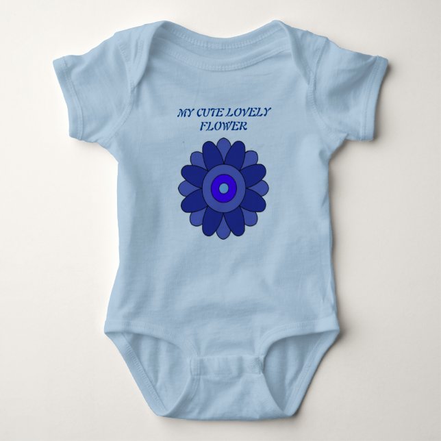 Baby Bodysuit Strampler (Vorderseite)