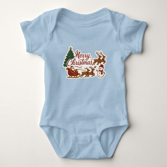 Baby Bodysuit Strampler (Vorderseite)
