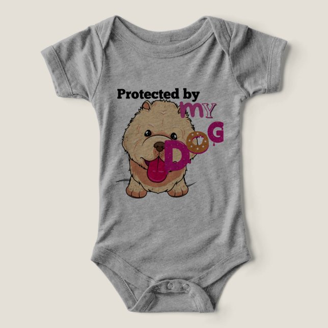 Baby Bodysuit - Süße Tier-Design (Design Vorderseite)