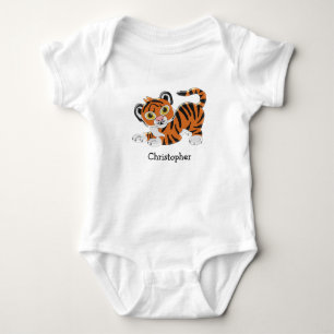Baby Bodysuit Tiger Design Strampler